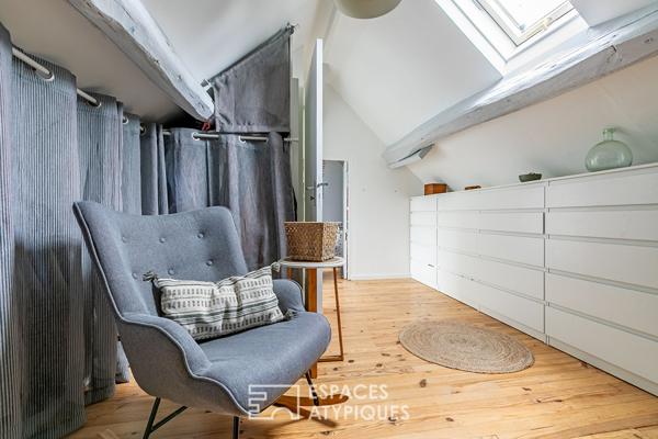 Maison de ville rénovée avec terrasse en centre ville de Crépy-en-Valois