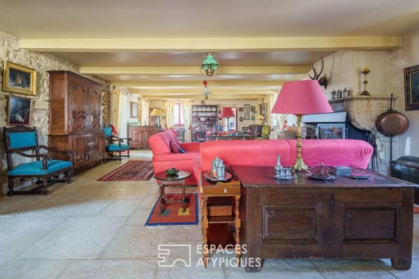 Ancienne bergerie et son domaine bucolique à proximité de Pont-à-Mousson