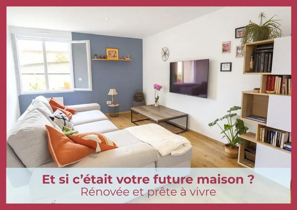 Votre future maison à Vezins : rénovée avec revenus locatif