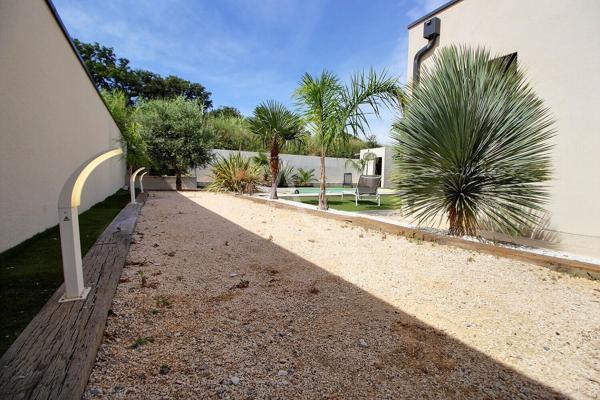 À VENDRE PERPIGNAN SUD OUEST- VILLA CONTEMPORAINE DE 2021 AVEC PISCINE + APPRTEMENT T2 INDÉPENDANT