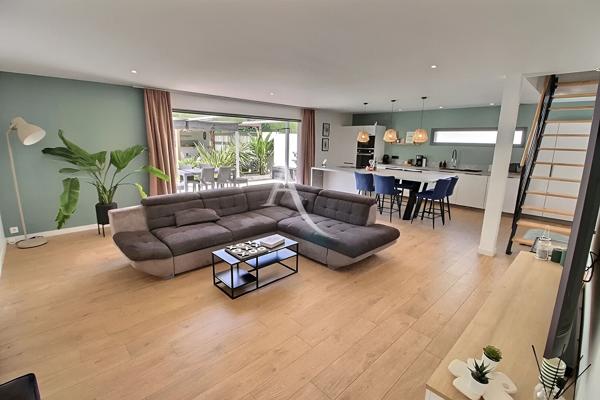 À VENDRE PERPIGNAN SUD OUEST- VILLA CONTEMPORAINE DE 2021 AVEC PISCINE + APPRTEMENT T2 INDÉPENDANT