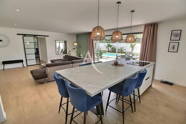 À VENDRE PERPIGNAN SUD OUEST- VILLA CONTEMPORAINE DE 2021 AVEC PISCINE + APPRTEMENT T2 INDÉPENDANT