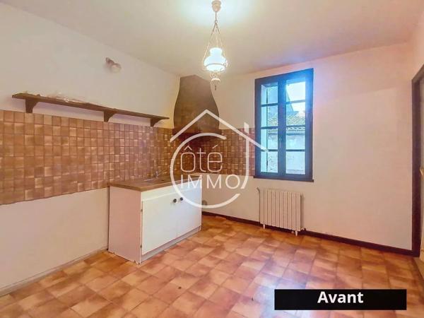 STE FOY : cœur de la Bastide, appartement T3 de 79 m² à moderniser 2 garages en RDC