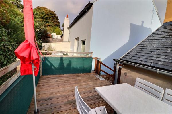 Le Relecq-Kerhuon (29480) KERHUON - LA CORNICHE COQUETTE MAISONNETTE MEUBLEE AVEC VUE MER