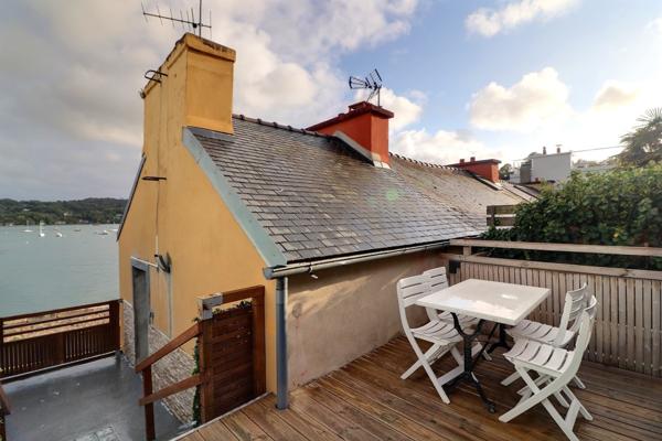 Le Relecq-Kerhuon (29480) KERHUON - LA CORNICHE COQUETTE MAISONNETTE MEUBLEE AVEC VUE MER