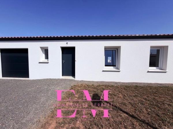 MAISON NEUVE DE PLAIN PIED A 12 KMS DES PLAGES