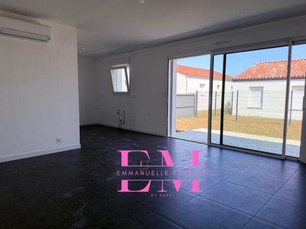 MAISON NEUVE DE PLAIN PIED A 12 KMS DES PLAGES
