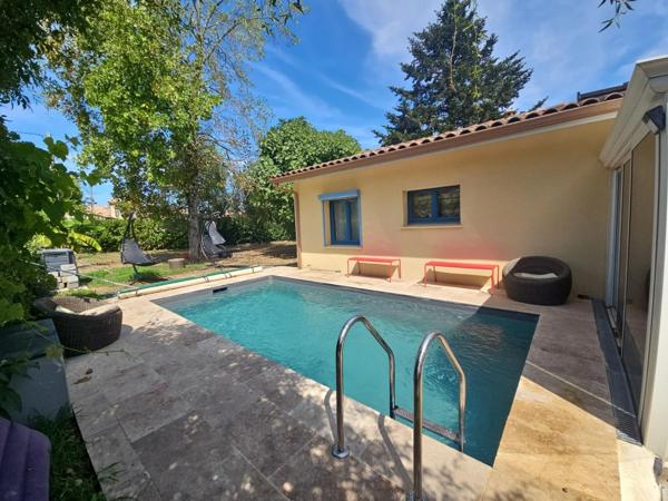 Villa de 193m² avec maison, studio et appartement, piscine, jardin