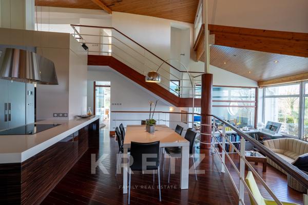 Maison d'architecte vue mer