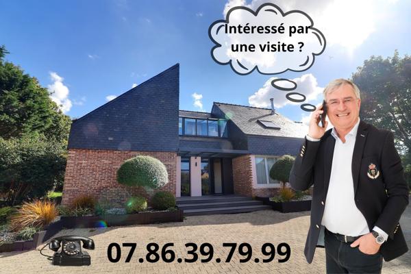 Gouesnou (29850) GOUESNOU - LA VALLEE VERTE MAISON D'ARCHITECTE DE 172 m2 SUR PARCELLE PAYSAGER DE 1558 m2