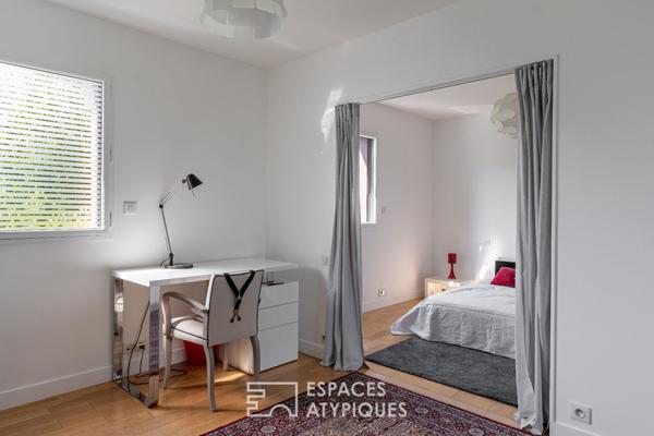 Sublime contemporaine – piscine, patio et terrasses à deux pas de Nantes