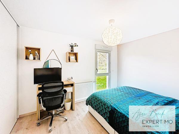 Sérézin-du-Rhône (69360) A vendre appartement T3 récent avec ascenseur, balcon et stationnement – Résidence sécurisée (2022)