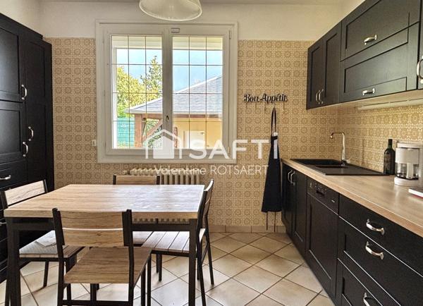 Maison 3 chambres (env 94m²) - sous-sol et garage