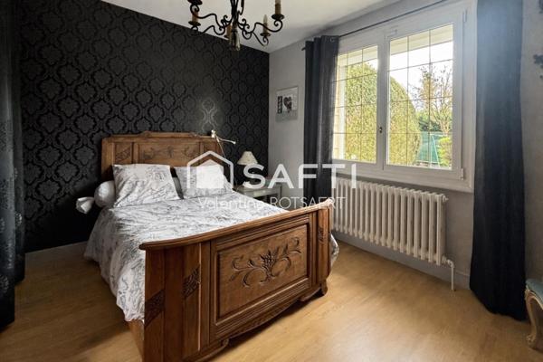 Maison 3 chambres (env 94m²) - sous-sol et garage