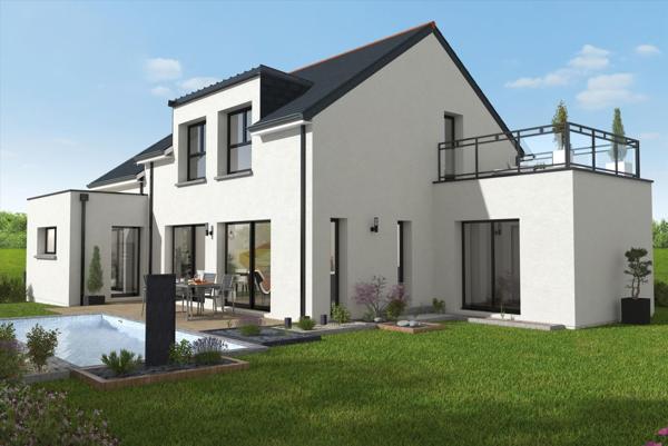 Terrain + Maison à vendre 5 pièces - 105 m²