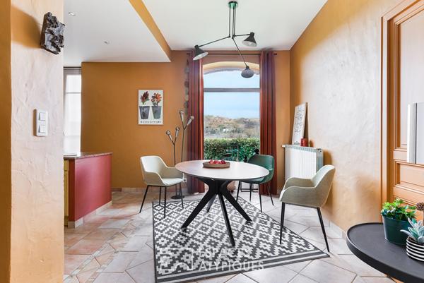 Ancienne ferme rénovée avec loft au coeur des vignes