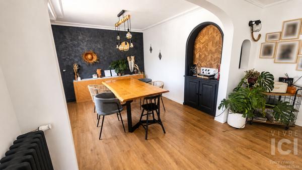 THOUARÉ-SUR-LOIRE Maison rénovée avec goût, 140 m², superbe jardin sans vis-à-vis