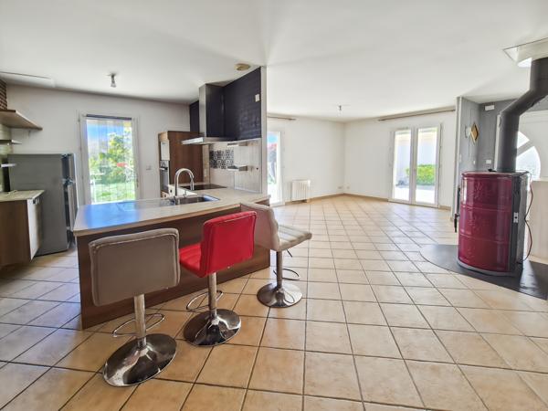 Auch (32000) Maison T4 de plain-pied de 87m2 avec garage et jardin