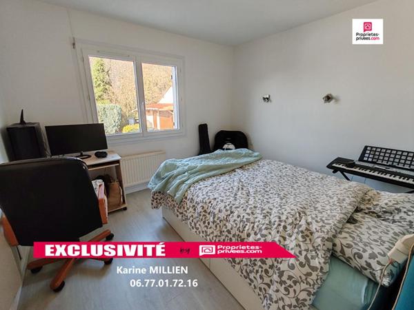 MARCILLY LA CAMPAGNE 27320 Maison individuelle de plain-pied avec sous-sol total - 2 chambres - Garage - Atelier - Terrain - 140400