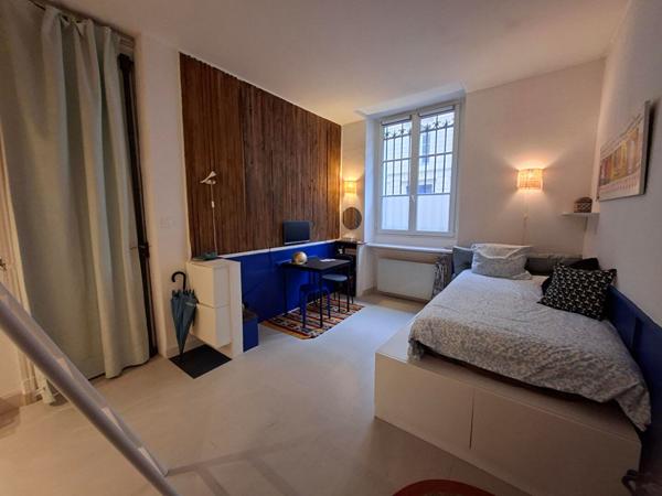 A louer T1 meublé 19.40 m2 Jardin public