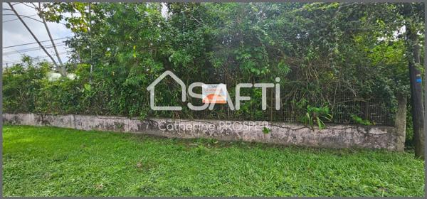 TERRAIN CONSTRUCTIBLE à VENDRE à SINNAMARY