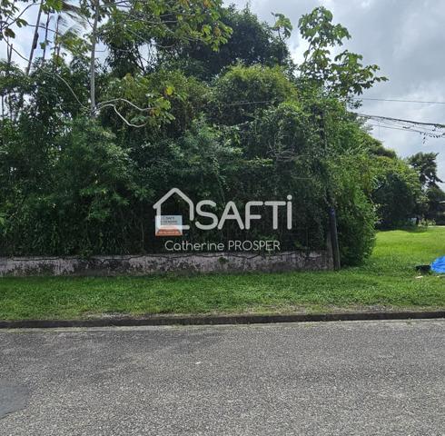 TERRAIN CONSTRUCTIBLE à VENDRE à SINNAMARY