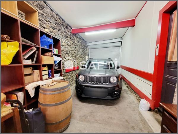 Charmante maison T8 de 195m² et 7 chambres, cour, cave, atelier, garage.