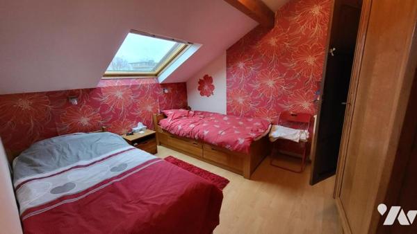 ARBOUANS, maison sur sous-sol sept pièces sur 12a 46ca