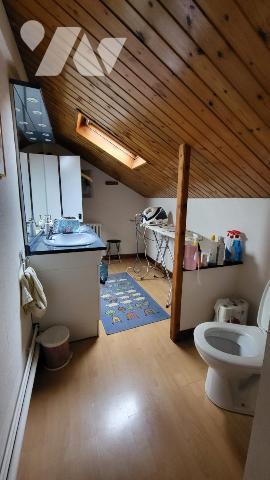 ARBOUANS, maison sur sous-sol sept pièces sur 12a 46ca