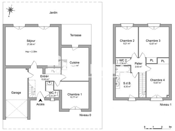 Location Maison 5 pièces 108.44 m² - RUE DE LA LOUE Saint Jean De Monts 85160