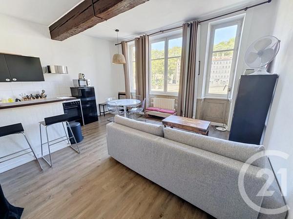 Appartement à vendre  2 pièces - 43,56 m 2   LYON  - 69001