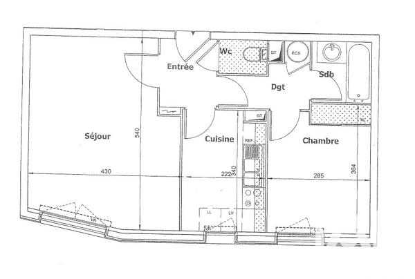Appartement à vendre 2 pièces 48 m² Saint-Cyr-l'École