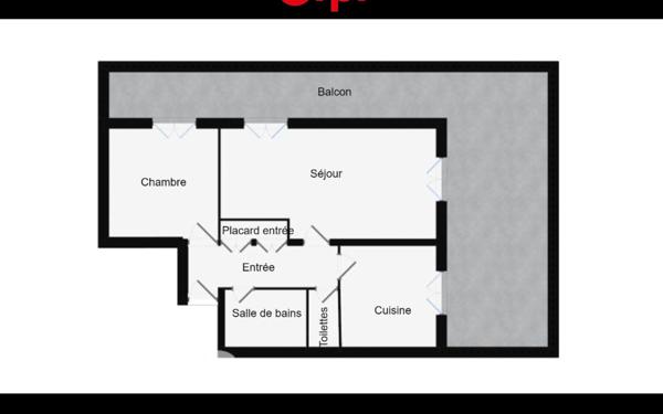 Appartement à vendre    2 pièces • 48 m2 Annemasse