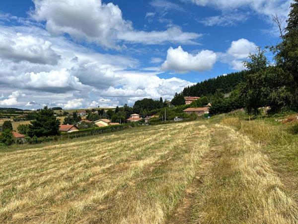Terrain viabiilisé avec vue de 865 m²