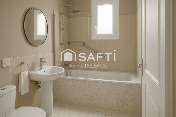 Maison T4 sur terrain de 1350m2. Au calme et sans à vis...