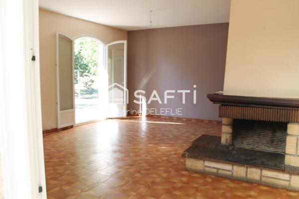 Maison T4 sur terrain de 1350m2. Au calme et sans à vis...