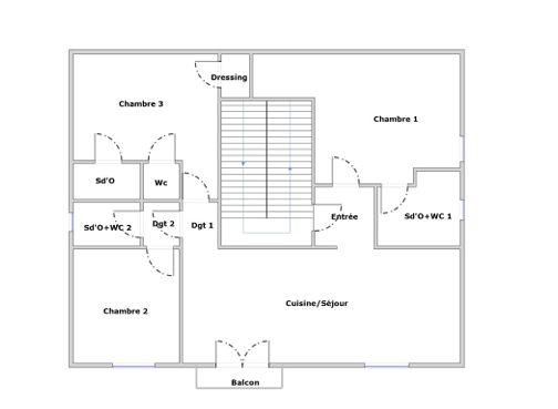 03200 VICHY APPARTEMENT MEUBLÉ 4 PIÈCES AVEC BALCON AVEC CAVE COEUR DE VILLE