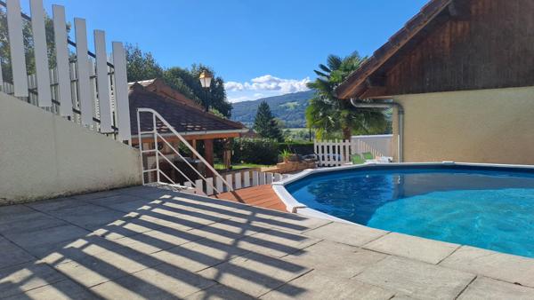 Yenne (73170) VILLA DE 167 M² SUR 4216 M² DE TERRAIN CLOS