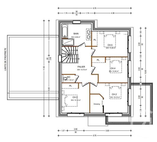 maison à vendre  7 pièces - 166,11 m2 CHATEAUBOURG - 35