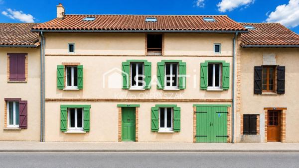 Maison familiale 225m² avec terrasse.