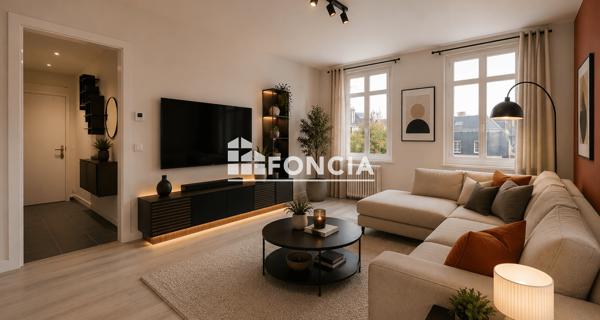 À vendre Appartement 2 pièces 47 m² - Rouen 76000