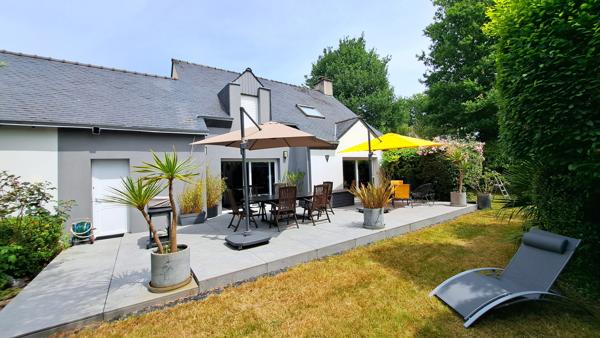 À l'Est de Vannes – Maison familiale parfaitement entretenue avec jardin exposé sud