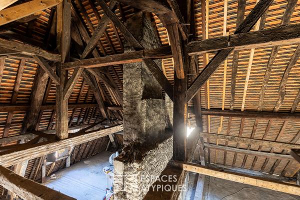 Plateau à aménager avec son garage dans un hôtel particulier du XVIIIe