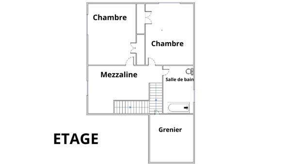 Maison 4 pièces - 120 m²