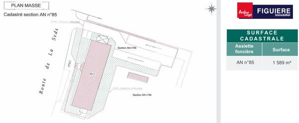 RARE A LA VENTE ET A LA LOCATION - IMMEUBLE INDEPENDANT DE BUREAUX - VITROLLES