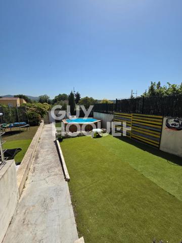 Marseille/Verduron , Bas de villa T3 de 77m² avec jardin, terrasse, piscine et garage