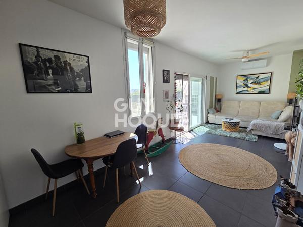 Marseille/Verduron , Bas de villa T3 de 77m² avec jardin, terrasse, piscine et garage