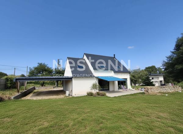 Maison à vendre à Elven de 108 m² sur un terrain de plus de 2 200 m² / Morbihan / Bretagne