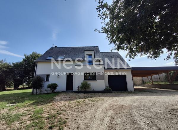 Maison à vendre à Elven de 108 m² sur un terrain de plus de 2 200 m² / Morbihan / Bretagne