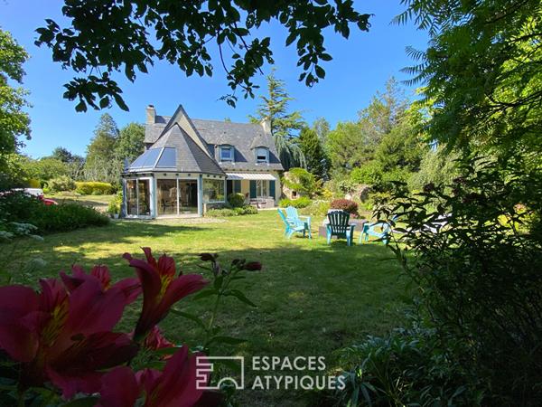 Propriété proche mer et golf intégrant un studio locatif